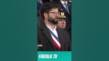 Thumbnail of Presidente Boric CANTA "LOS VIEJOS ESTANDARTES" en Parada Militar 2023