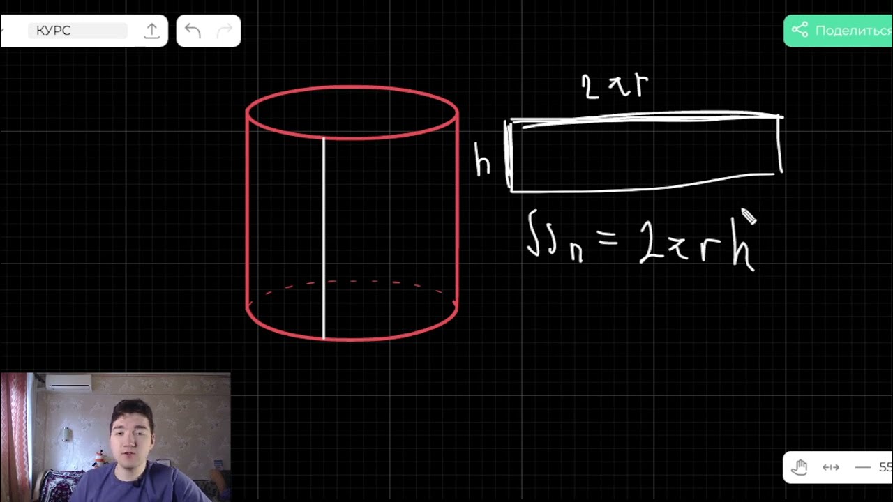 ОТКУДА? Как найти площадь боковой поверхности конуса? Развёртка конуса ...