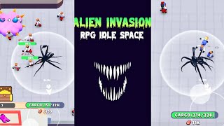 #Octopus Pro||LEVEL ATTACKS MONSTER SQUID SQUAD RUSH ON HUMAN #alien invasion rpg idle space mod screenshot 1