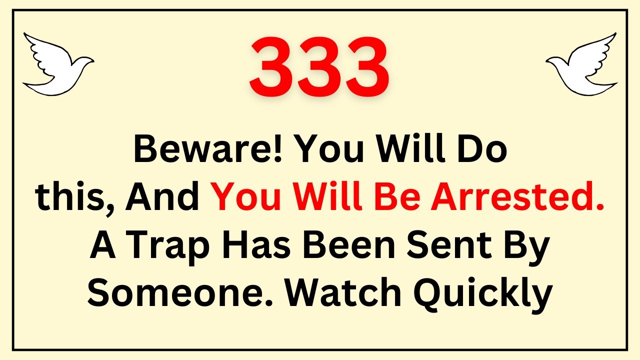 Beware! You Will Do this, And You Will Be Arrested. A Trap Has Been Sent By Someone. Watch Quickly