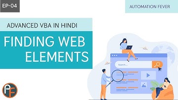 Finding Web Element | VBA Selenium | Advanced VBA in Hindi