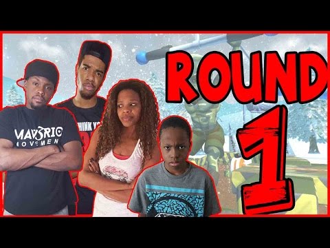 SHE CAN'T BE STOPPED!!! - Family Beatdown I Wipeout Xbox360 Gameplay