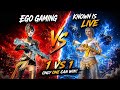 1v1 Challenge vs Ego Gaming 😱 | Who Wins?@known_islive