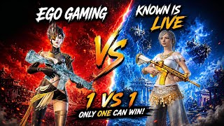 1v1 Challenge vs Ego Gaming 😱 | Who Wins?@known_islive