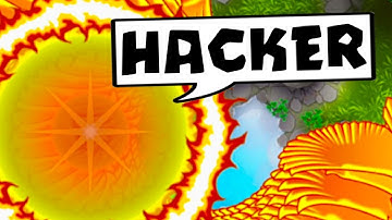 So I faced a HACKER and this happened... (Bloons TD Battles)