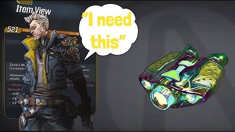 BORDERLANDS 3 - BEST Legendary CLASS MOD FOR ZANE+WHERE TO FIND IT