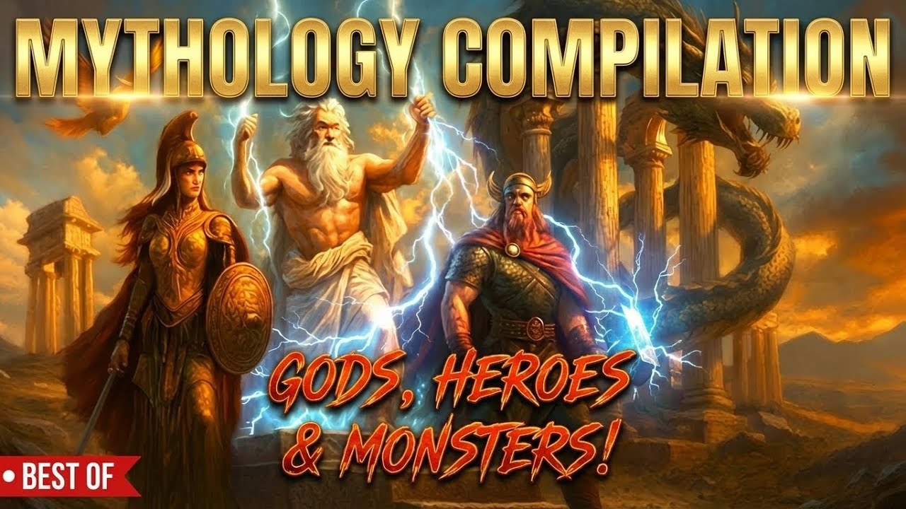 🔴 Sacred Myths and Ancient Tales: Gods, Heroes and Monsters Explained (Live Collection)