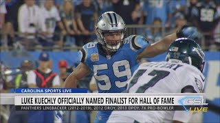 Luke Kuechly named a finalist for Pro Football Hall of Fame for second straight year