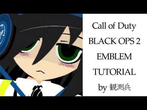 【CoD:BO2】エンブレム【私がモテ：黒木智子】【BLACK OPS 2 ANIME EMBLEM】