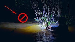 NƯỚC DỮ Đỗ Về Lúc Nữa Đêm 36H Sống Trong Rừng Tìm THỦY QUÁI || topwater fishing at night su survival