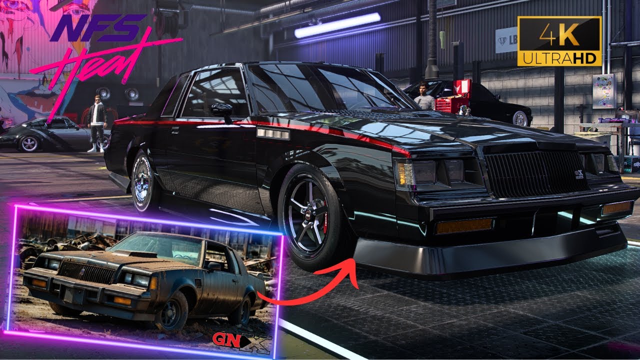 RESCATAMOS UN Buick Grand National GNX MUY ABANDONADO - NFS HEAT 2024!