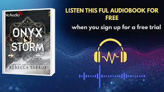 Onyx Storm Audiobook (Dramatized) by Rebecca Yarros | Dark Romantasy Fantasy