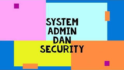 OSS5 - Perintah Dasar Linux System Admin dan Security | Virtualbox
