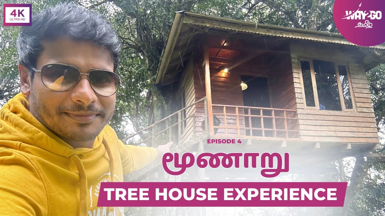 சொர்க்கத்தை காட்டிய Munnar tree House Experience | Munnar | Episode 4 | Way2go தமிழ்