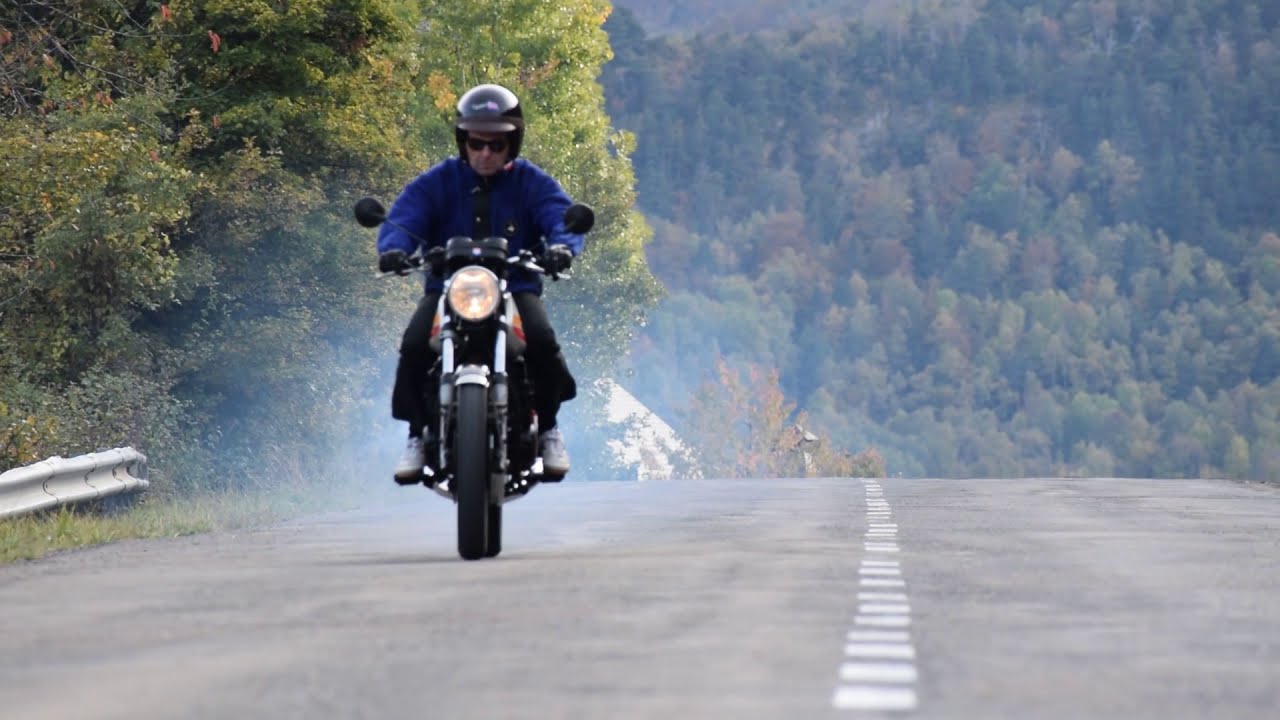 Ossa Yankee 500 - Paseo por los Pirineos (con sonido)