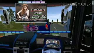 BUSSID V2.6 ngeblong bersama putra pelangi full musik dj remix santai