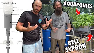 Bell Syphons Explained + Aquaponic System Tour: Feat. Rob Bob 🐟♻️🌱 screenshot 2