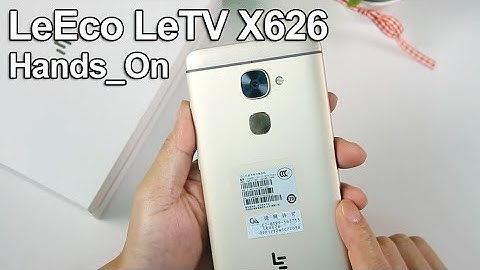 LeEco LeTV Le S3 X626 Unboxing & Hands_On Video