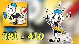 Troll Master - DOP - Draw One Part - Stickman Puzzle - All Levels 381 - 410 - Gameplay - Walkthrough screenshot 3