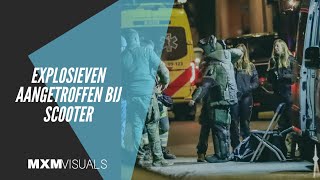 Explosief aangetroffen bij scooter aan Katherijn van Leenputdreef in Utrecht | MxM Visuals