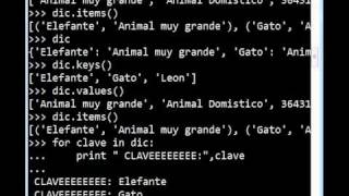 Programacion Python 15 : Diccionarios Continuacion