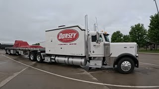 #814 Tarping and Delivering Coils The Life of an Owner Operator Flatbed Truck Driver 