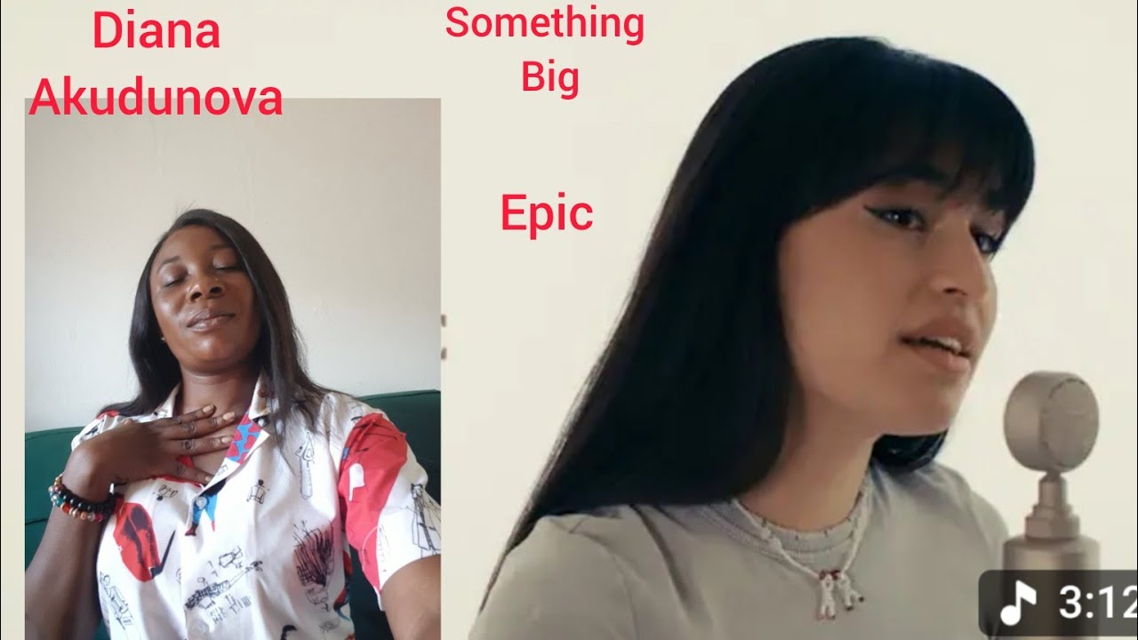 Diana Ankudinova - Something Big (Acoustic Version)reaction video