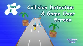 Unity Endless Game - Part 8 : Collision Detection & Game Over Screen screenshot 5