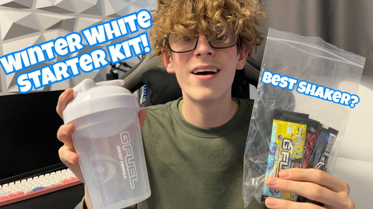 Reviewing The Winter White G Fuel Starter Kit!