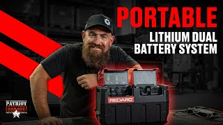My NEW Favourite Weekend Accessory  Portable Lithium Dual Battery System  Redarc GoBLOCK