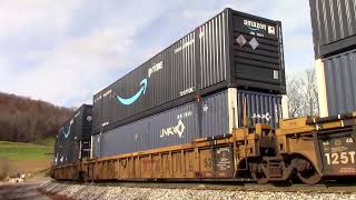 Priority Intermodal Train Crawls! #csx #railway