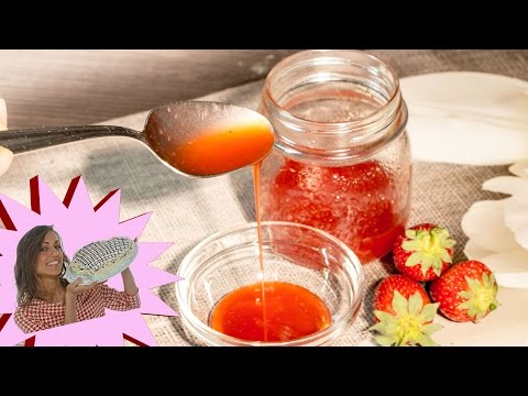 Sciroppo di Fragole - Salsa di Fragole Fatta in Casa