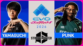 Evo Japan 2026: Street Fighter 6 | Punk vs Yamaguchi | Grand Final screenshot 1