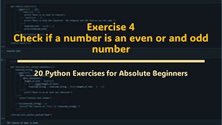 Check if a number is even or odd