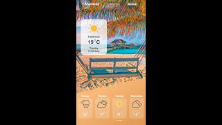 Worldwide Weather Forecast App ⛅🌨️☀️#shorts #trending #weather screenshot 3