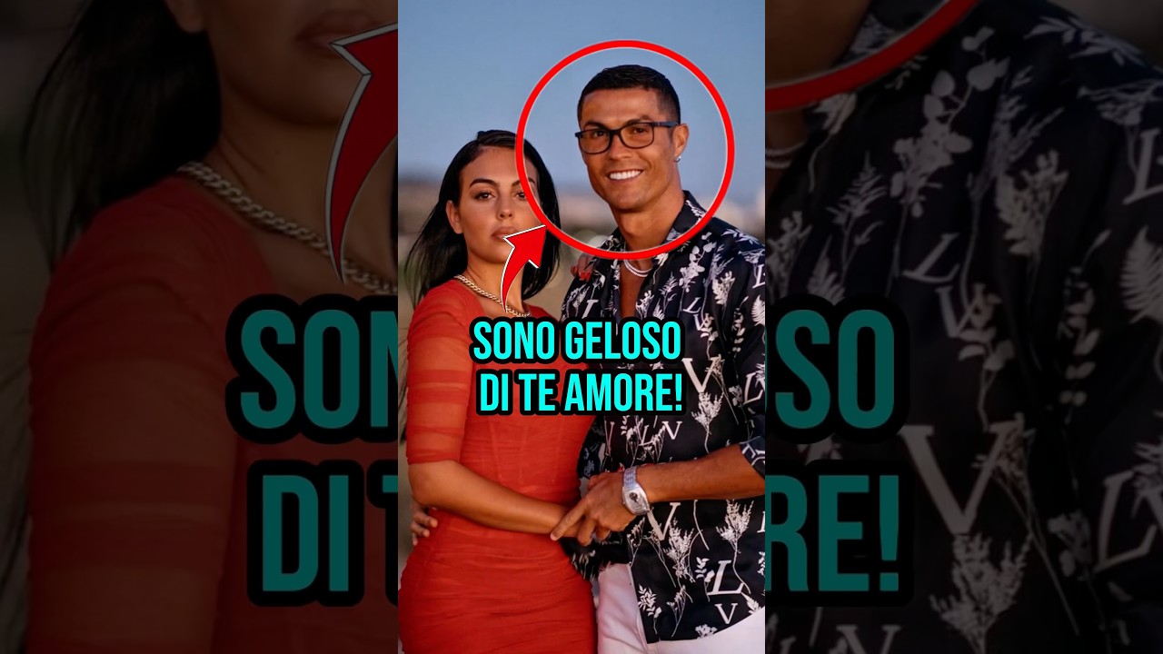 Cristiano Ronaldo è gelosissimo di sua moglie, Giorgina 😱