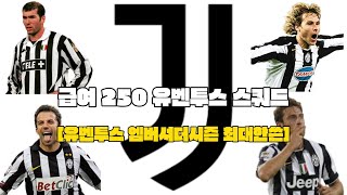 [스쿼드를 부탁해 124화]급여 250 유벤투스 엠버서더 시즌 8명쓴 유벤투스 10조 스쿼드ㅣ피파온라인4 FC온라인
