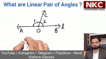 What are Linear Pair of Angles? Geometry basic concept Clarification | Supplementary Angles