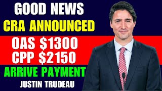 Celebrity BIG NEWS: $1,300 OAS + $2,150 CPP Payment Boost for Seniors! See If You Qualify! Profile