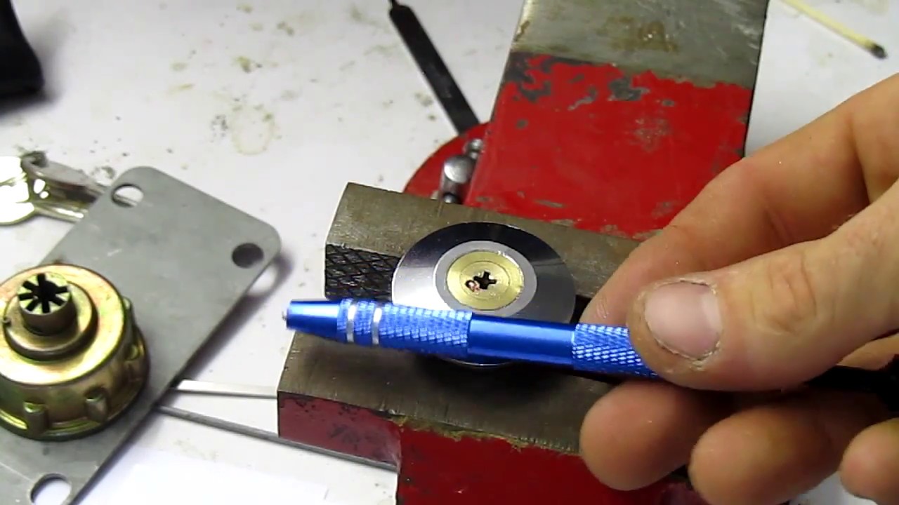 pince de crochetage pour serrures cruciformes