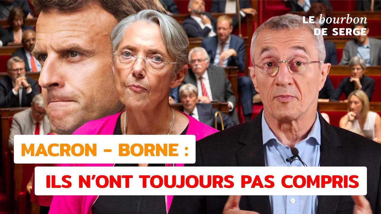 ⁣Macron - Borne : ils n'ont toujours pas compris