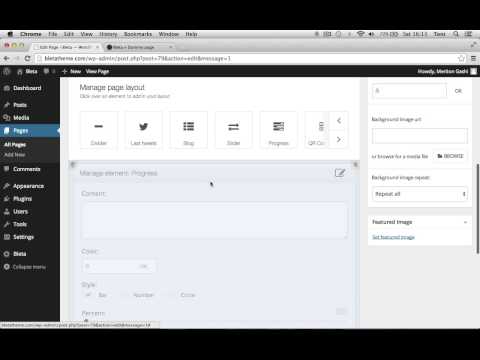 [Utilizer] Layout Builder: Progress element