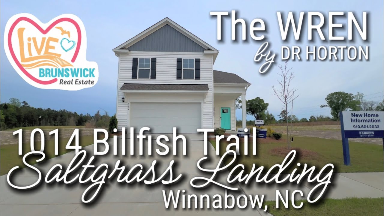 The Wren 🥰 1014 Billfish Trl 🤩 Saltgrass Landing by DR Horton 😍 Winnabow, NC 😊 Buyer Preview