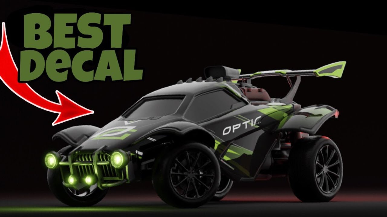 *NEW* OpTic ROCKET LEAGUE DECALS YouTube