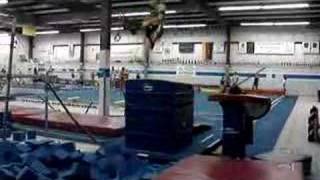 aaron tsukahara full layout vault gymnastics