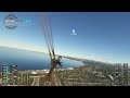Microsoft Flight Simulator: Flying around Edinburgh in an Ornithopter 4K 🚁📡 #flightsimulator #4k
