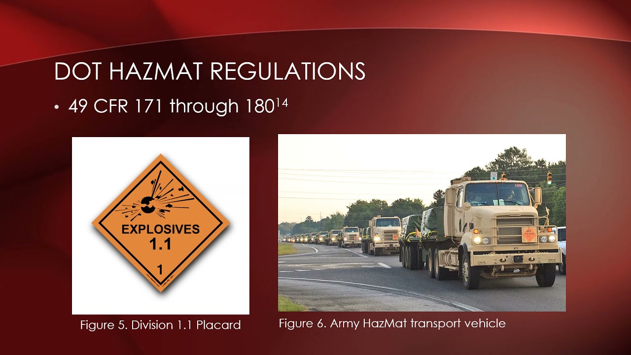 Legg   Explosive Hazardous Waste