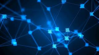 Data Network AI Background for Business Videos
