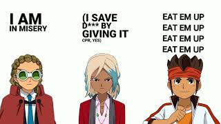Misery x CPR x Reeses puffs meme Inazuma eleven meme