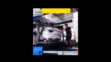 Car Front side Bumper part production via Injection moulding